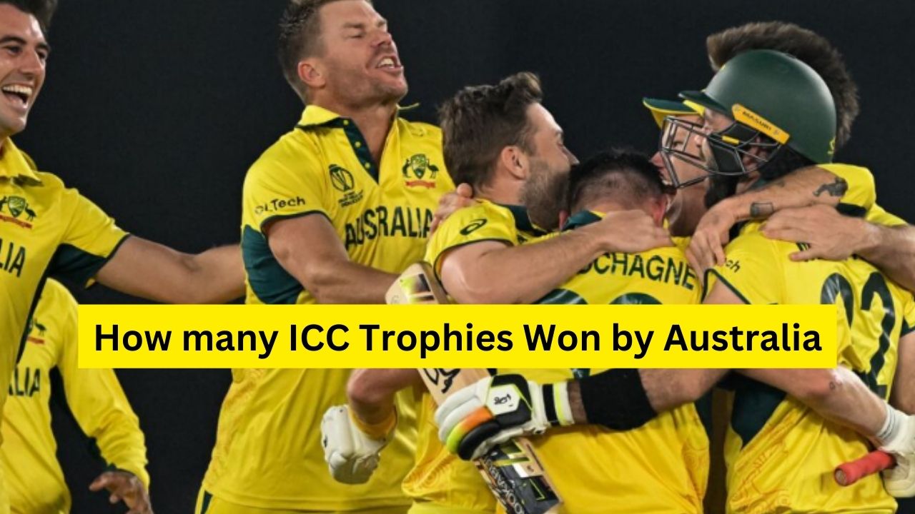 How many ICC Trophies Won by Australia